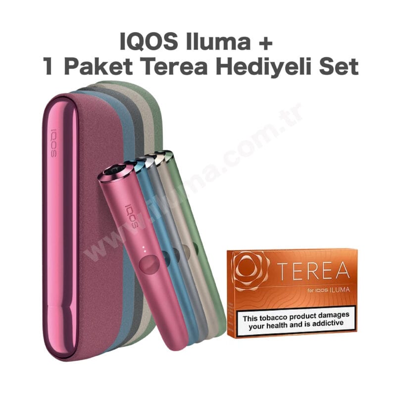 IQOS Iluma + 1 Paket Terea Hediyeli Set