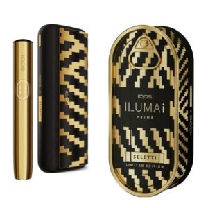 IQOS Iluma İ Prime x Seletti Limited Edition Gold-Siyah Özel Seri